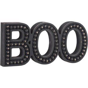 Halloween Boo Sign, Boo Letter Halloween Decorations For Home, Wooden Boo Sign